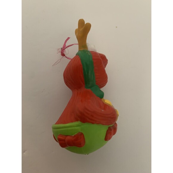 Cookie Monster Elmo Christmas Ornaments Vintage 90's Sesame Street Lot of 2 READ - Picture 14 of 16